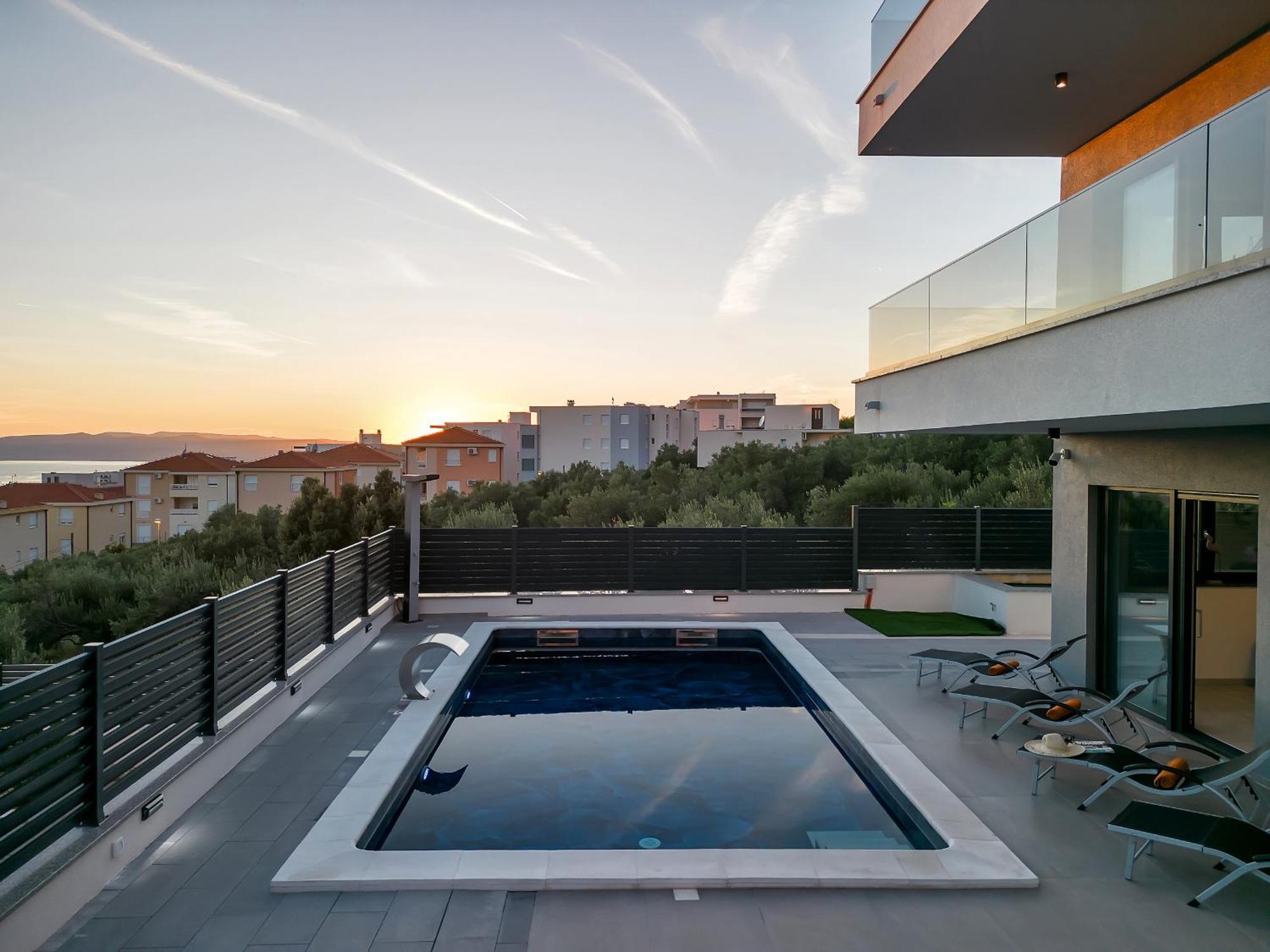 Villa Adria Макарска Екстериор снимка