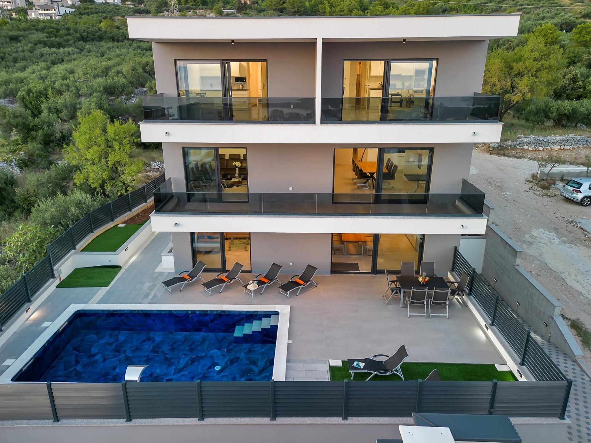 Villa Adria Макарска Екстериор снимка