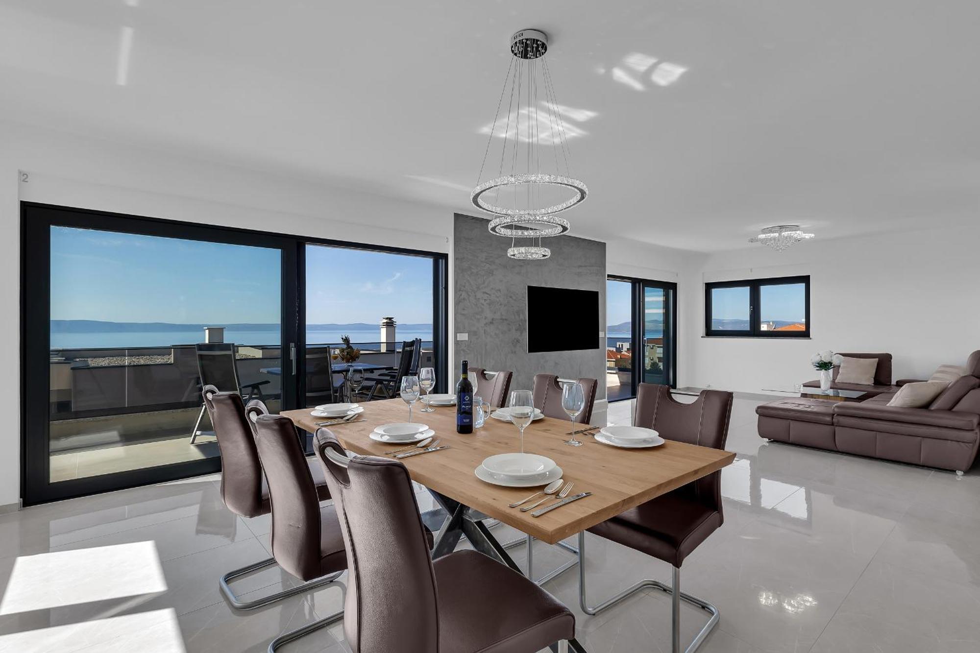 Villa Adria Макарска Екстериор снимка