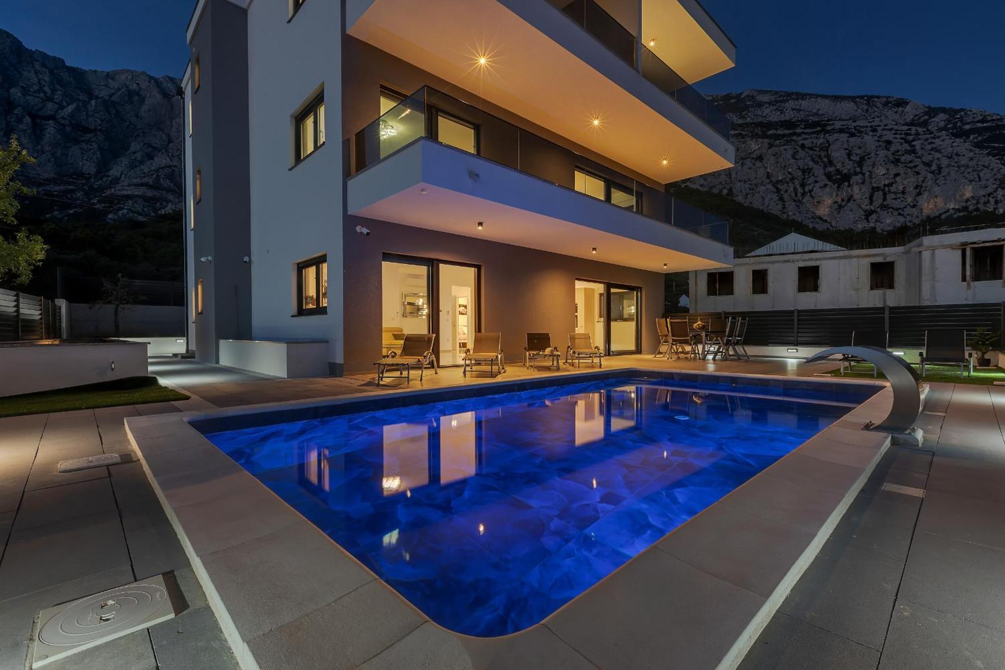 Villa Adria Макарска Екстериор снимка