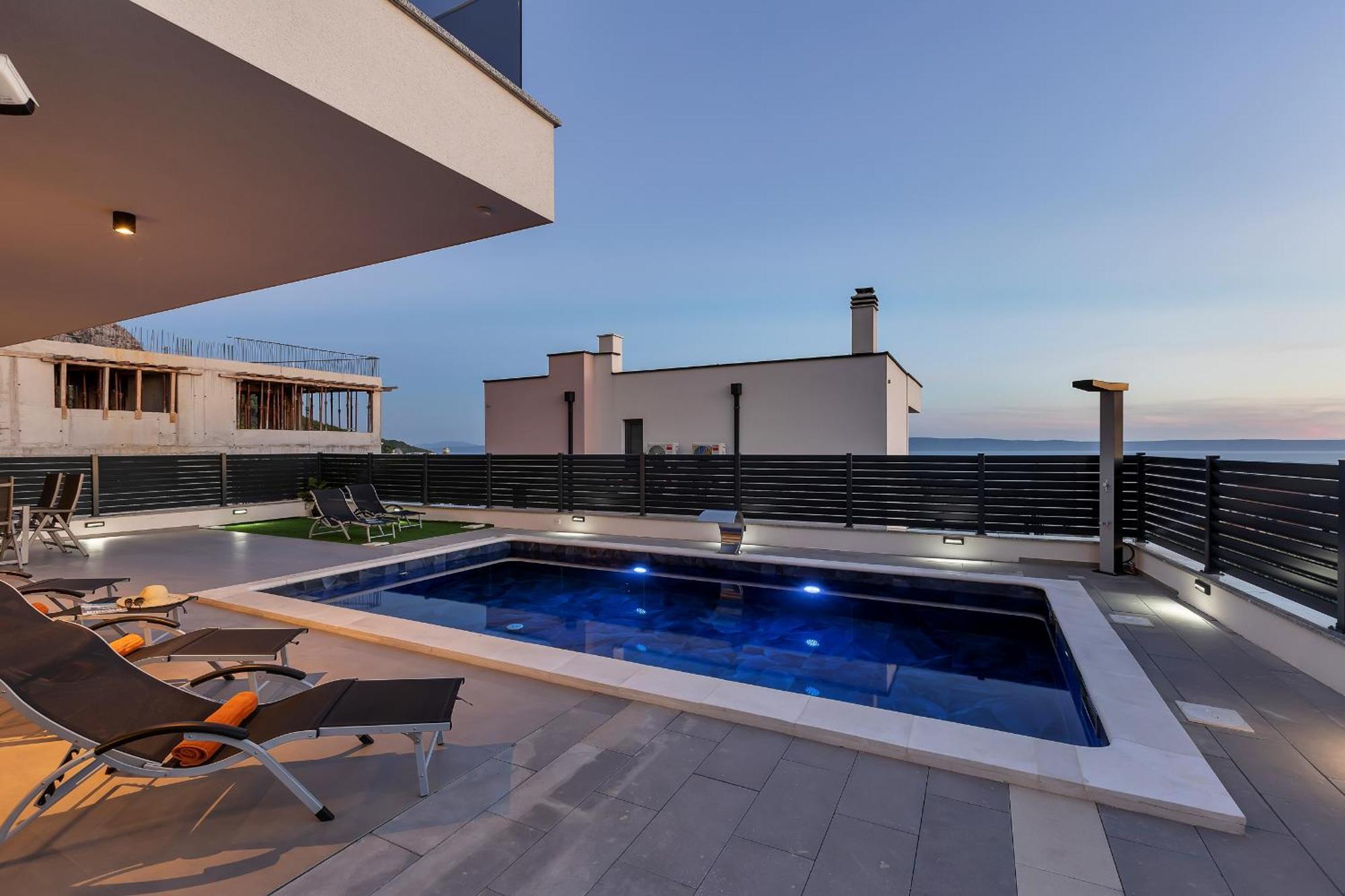 Villa Adria Макарска Екстериор снимка