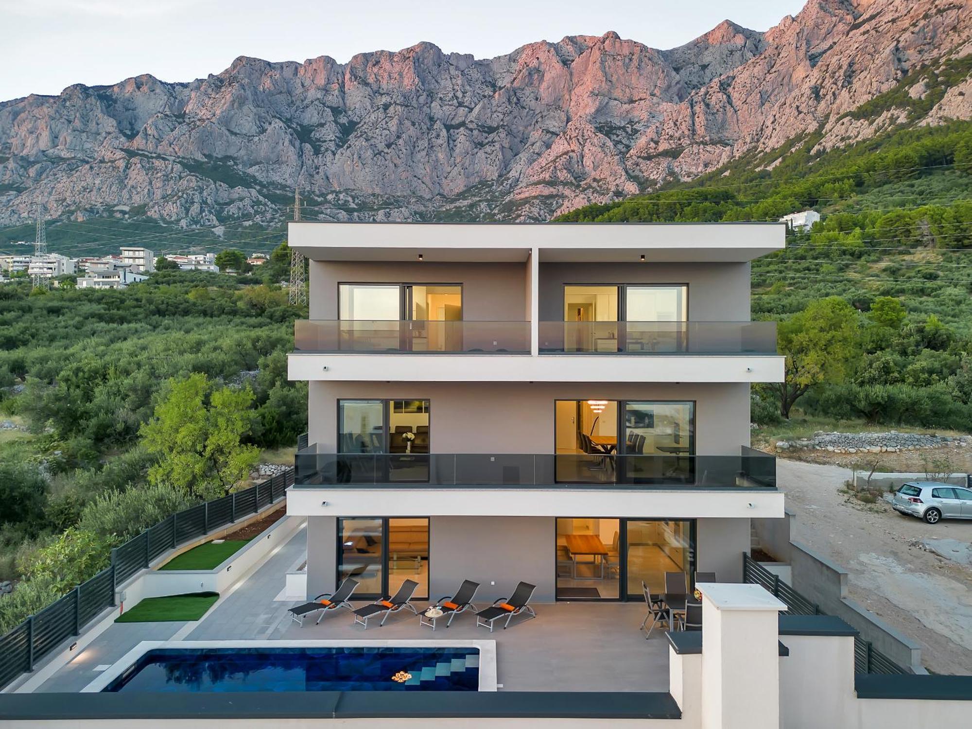 Villa Adria Макарска Екстериор снимка