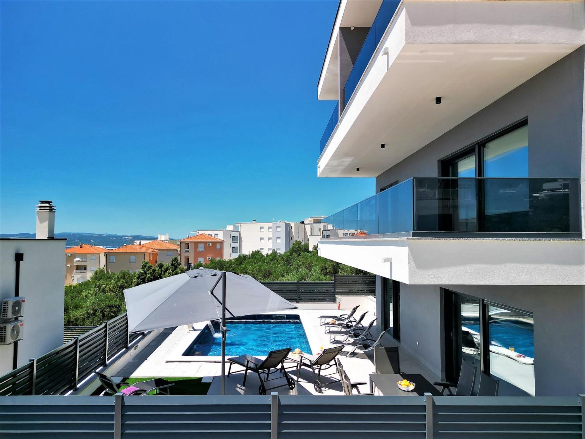 Villa Adria Макарска Екстериор снимка